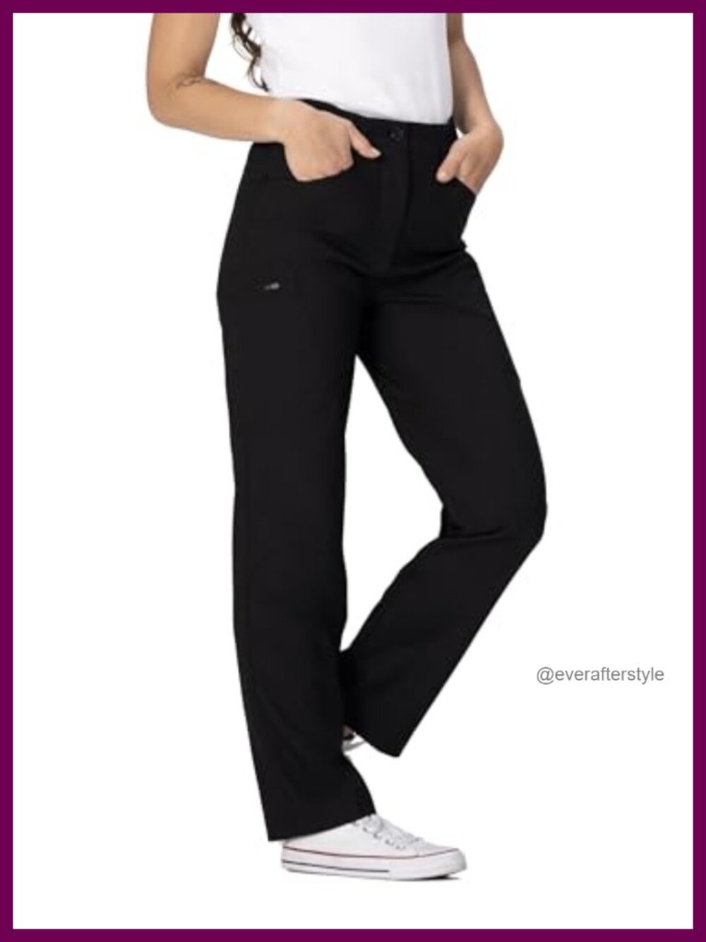 Chef Works Women's Eaze Cargo Pant Sustainable Cool Vent Straight Leg Zip Fly